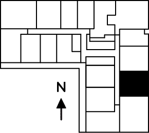 Apartment 14 One Bedroom One Bath Floor Plate