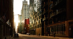 Street view of building exterior